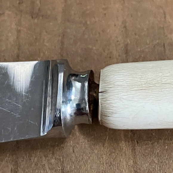 Haddon Hall Sheffield England  Cream Handled Knife - Picture 4 of 16